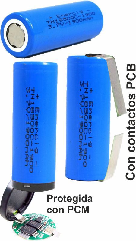 Bateria 18500 Enercig